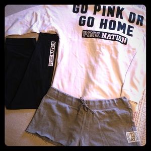 Limited Edition NWOT VS Pink Set